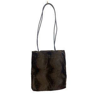 Vintage Cabrelli Canada Faux Fur Tote Bag